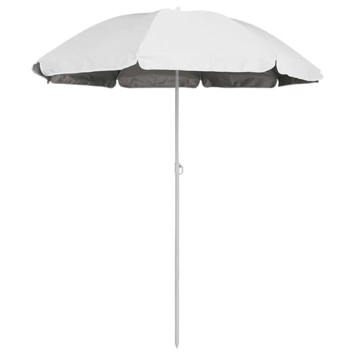 Ombrellone da mare con aste in fibra di vetro palo in alluminio orientabile
