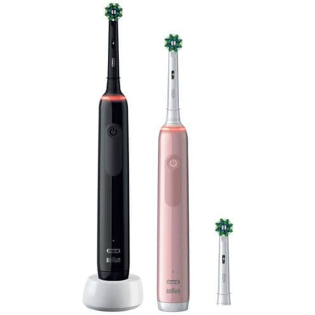 Oral-B PRO 3 3900 Duopack nero-rosa Edition JAS22