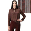 Oroblu Blusa Pull on Tops Night Print VOBT67074 S70 - Passarelli Biancheria