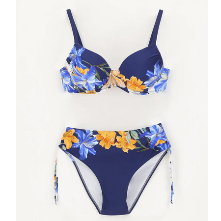 Oroblu Costume due Pezzi Flower Padded VOBB67221 S116 - Passarelli Biancheria