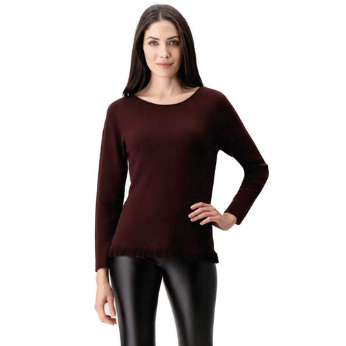 Oroblu Maglia Invernale da Donna Trimming Sweater VOBT67087 S78 - Passarelli Biancheria