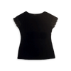 Oroblu Maglia Estiva da Donna Maniche Corte Nera VOBT67331 S40 - Passarelli Biancheria