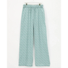 Oroblu Pantalone da Donna a Palazzo in Raso Leggero Décor VOBT67601 S77