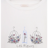 Oroblu T-shirt da Donna in Cotone Elasticizzato City Flowers VOBT67615 S40