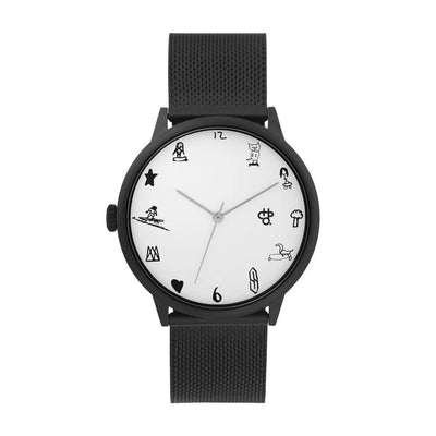 Orologio CHPO Skate After School white black 14238QQ