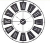 Orologio a parete con numeri romani per cameretta e cucina idea regalo Ø 70 cm