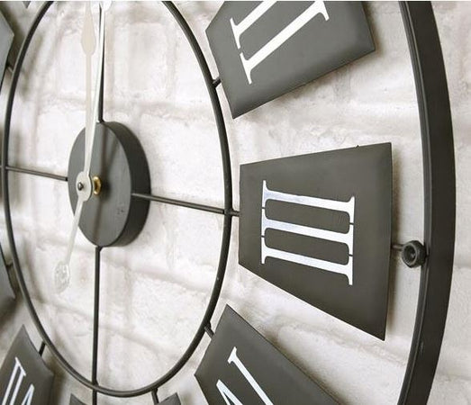 Orologio a parete con numeri romani per cameretta e cucina idea regalo Ø 70 cm