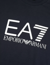 Emporio Armani T-Shirt Uomo Girocollo 7 Lines in Jersey Di Misto Cotone Asv