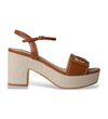 LiuJo Donna Sandali in pelle Cuoio