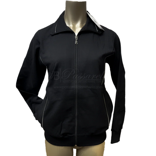 Oxigym Tuta in Cotone Felpato con Zip da Donna F973 2509S72