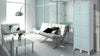 Armadio casellario in metallo a 15 vani da ufficio cm. 98x38/50x180h