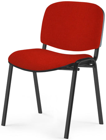 Sedia fissa con scocca ignifuga da sala attesa
