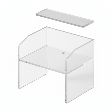 PIANO TOP PER CALL CENTER ECO CM. 125x30