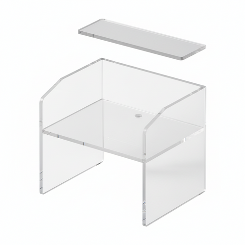 PIANO TOP PER CALL CENTER ECO CM. 125x30