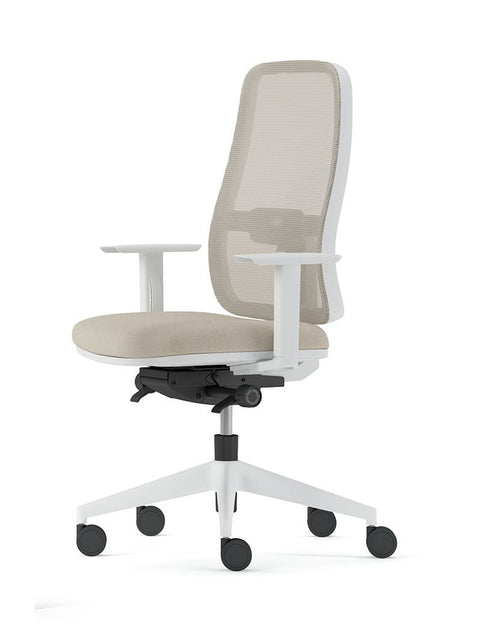 Poltrona ergonomica per home working con traslatore del sedile