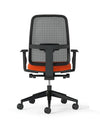 Poltrona ergonomica per home working con traslatore del sedile