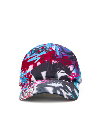 Dolce &amp; Gabbana Cappellino Baseball Graffiti Multicolor da uomo