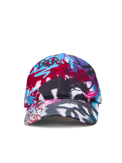 Dolce & Gabbana Cappellino Baseball Graffiti Multicolor da uomo