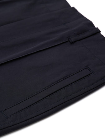 Bottega Veneta Pantalone in Twill Blue Navy da donna