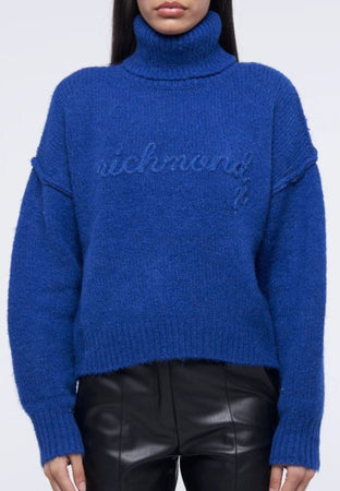 John Richmond DOLCEVITA SWEATER TURTLENECK da donna