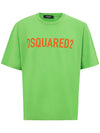 DSQUARED2 T-Shirt Oversize in Cotone con logo Dsquared2 da uomo