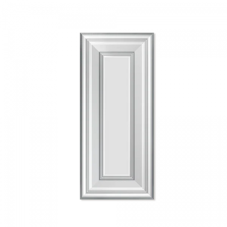 Pannello Bianco completo per boiserie 25x55x1,9cm con cornice in Duropolimero e riempimento in cartongesso - Eternal Parquet