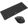 Tastiera wireless e pacchetto mouse - BlueStork - No./fr - Ultra Compact - Black Pack