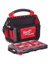 PACKOUT Borse portautensili aperte Milwaukee 40 cm + PACKOUT Compact Slim Organiser Milwaukee