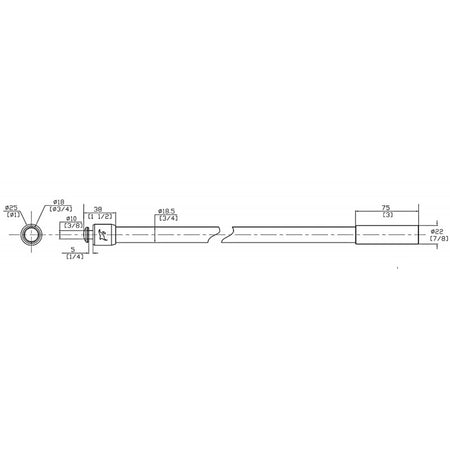 Palo Per Sistema Sunshade Mt.1,845