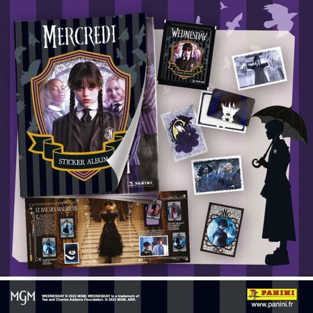 Album per carte collezionabili - PANINI - Mercoledì Halloween - Licenze Super Mario - Bambino
