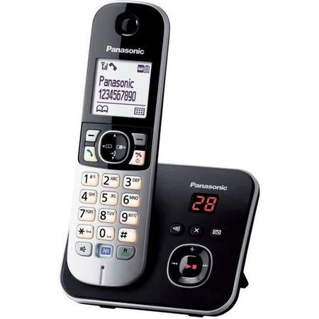 Panasonic KX-TG6821 Segreteria per telefono cordless Nero