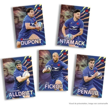 Blister 12+1 tasche PANINI - RUGBY EDF