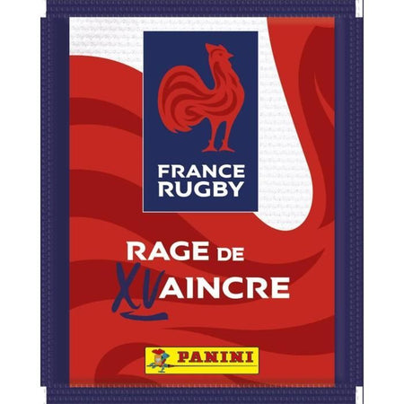 Cofanetto da Collezione Rugby Team of France-Rage de Vaincre 1 Album + 18 Buste + 3 Carte in Edizione Limitata - PANINI