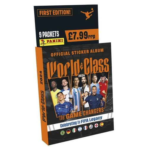 Blister da 7 tasche - PANINI - FIFA WORLD CLASS 2024 STICKERS - 35 Figurine
