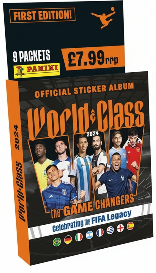 Blister da 7 tasche - PANINI - FIFA WORLD CLASS 2024 STICKERS - 35 Figurine