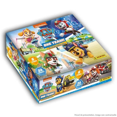 Scatola di carte - PANINI - Paw Patrol 2 - 24 tasche (144 carte)