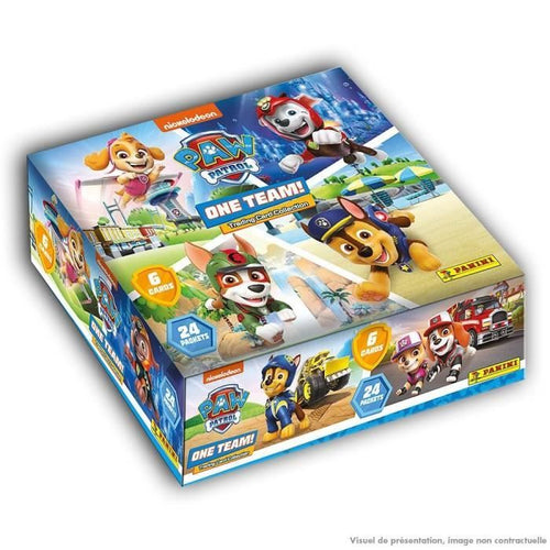 Scatola di carte - PANINI - Paw Patrol 2 - 24 tasche (144 carte)