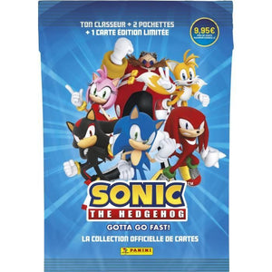 Starter Pack - PANINI - Sonic the Hedgehog Classic - Raccoglitore - 2 tasche - 1 carta in edizione limitata