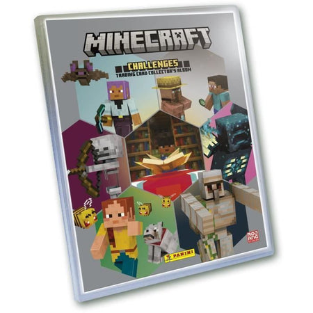 Starter Pack - PANINI - Minecraft TC 4 - Starter Pack - Raccoglitore + 2 bustine + 1 toppa + 1 carta EL