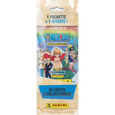 Fat pack 1 pocket acquistata + 1 omaggio - PANINI - One Piece - 52 carte