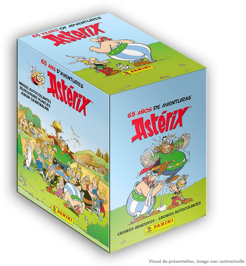 Scatola da 36 buste - PANINI - Asterix (65 anniversario) - 180 figurine