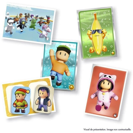 Scatola di adesivi - PANINI - Stumble Guys - 36 tasche - Collezione ufficiale