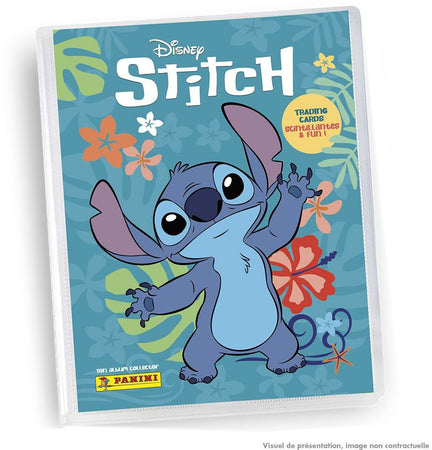 Starter pack collezione - PANINI - STITCH TC - 1 raccoglitore + 2 tasche - 12 carte + 1 carta EL