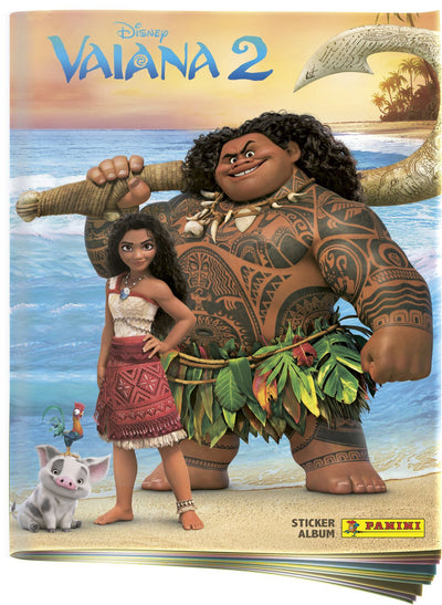 Album - PANINI - Vaiana 2 - 192 figurine - 48 brillanti - Avventura avvincente