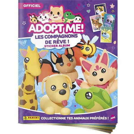 Starter Pack - PANINI - Adottami! Roblox - Album + 2 custodie - 1 carta in edizione limitata - 10 adesivi