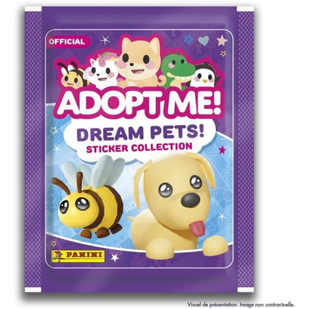 Starter Pack - PANINI - Adottami! Roblox - Album + 2 custodie - 1 carta in edizione limitata - 10 adesivi