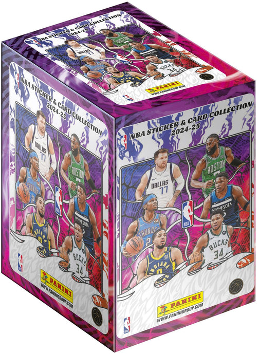 Box - PANINI - NBA US Basketball 2024/25 - 50 bustine da 5 figurine