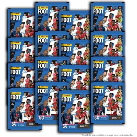 Box - PANINI - Calcio Ligue 1 2024-2025 - McDonald's - 50 bustine - 350 figurine