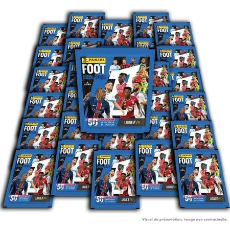Blister - PANINI - Calcio Ligue 1 2024-2025 - McDonald's - 12 tasche - 2 omaggio - 98 figurine