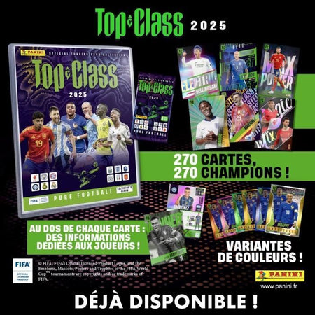 Starter Pack - PANINI - FIFA TOP CLASS 2025 TC - Raccoglitore - Rivista - 3 tasche